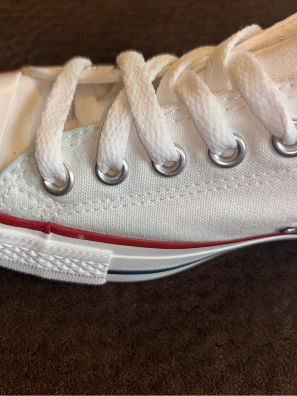 Converse Chuck Taylor All Star Ox Optical White Low Top Sneakers 10.5W 8.5M - Picture 10 of 11